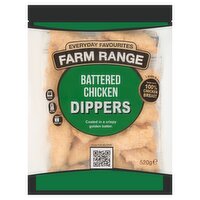 Farm Range Battered Chicken Dippers 520g
