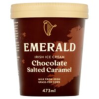 Emerald Chocolate Salted Caramel Irish Ice Cream 473ml