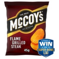 McCoy's Flame Grilled Steak Grab Bag Crisps 45g