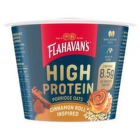 Flahavan's High Protein Cinnamon Roll Inspired Porridge Oats 45g