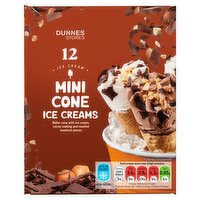 Dunnes Stores Mini Cone Ice Creams 228g (12 x 19g)
