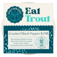 Goatsbridge Eat Trout Cracked Black Pepper & Dill Pate 125g
