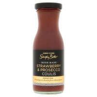 Dunnes Stores Simply Better Strawberry & Prosecco Coulis 185g