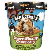 Ben & Jerry's Churrifically Churros-y Ice Cream Tub 465 ML