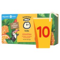 innocent Kids Oranges, Mangoes & Pineapples Smoothies 10x150ml