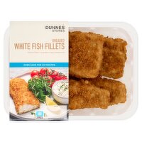 Dunnes Stores Breaded White Fish Fillets 600g