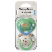 Tommee Tippee Ultimate Fit Soother, 18-36 Months, 2 Pack, Orthodontic Dummy