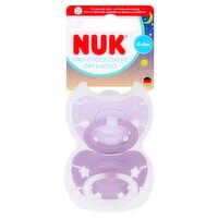 Nuk 2 Silicone First Choice Classic Day & Night 0-6m