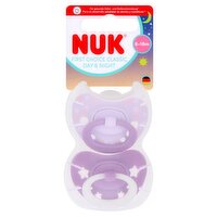 Nuk 2 Silicone First Choice Classic Day & Night 6-18m