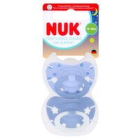 Nuk 2 Silicone First Choice Classic Day & Night 18-36m