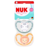 Nuk 2 Silicone Perfect Match Air 6-18m