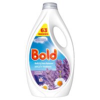 Bold Liquid Laundry Detergent Gel 63 Washes