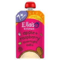 Ella's Kitchen Apple + Raspberries Overnight Oats 7+ Months 100g