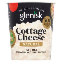 Glenisk Fat Free Natural Cottage Cheese 320g
