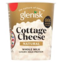 Glenisk Natural Whole Milk Cottage Cheese 320g