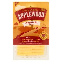 Applewood Smoky Cheddar Original Slices 160g