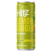 Hitz Lemon Ginger Wine Cocktail 250ml