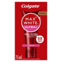 Colgate Max White Ultra+ Sensitive Teeth Whitening Toothpaste 75ml