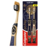 Colgate Harry Potter Kids 6+ Years Manual Toothbrush x2