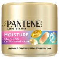 Pantene Pro-V Moisture Recharge Keratin Protect Hair Mask 300ml for Extremely Dry Hair