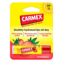Carmex SPF 15 Strawberry Moisturising Lip Balm 4.25g