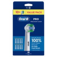 Oral-B Pro Precision Clean Toothbrush Heads, 10 Counts