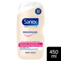 Sanex Expert Skin Health+ Menopause Shower Gel Body Wash 450ml