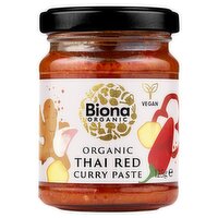 Biona Organic Thai Red Curry Paste 125g