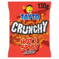Tayto Crunchy Hot & Spicy Flavour 130g