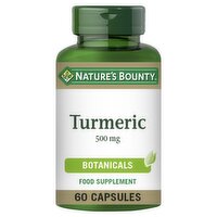 Nature's Bounty Turmeric 500 mg Food Supplement 60 Capsules