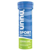 Nuun Sport Electrolytes Lemon Lime Effervescent Electrolyte Tablets 10 x 5g (50g)