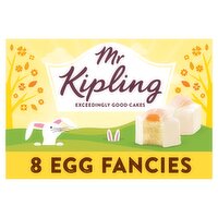 Mr Kipling Egg French Fancies Easter Cakes 8 Pack