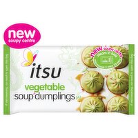  itsu vegetable soup dumplings 168g