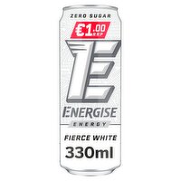 Energise Energy Fierce White Can 330ml