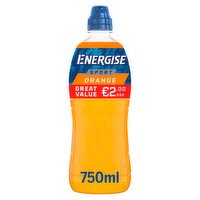 Energise Sport Orange Bottle 750ml