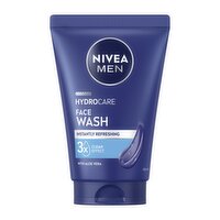 NIVEA MEN Hydrocare 3x Clean Effect Face Wash 100ml