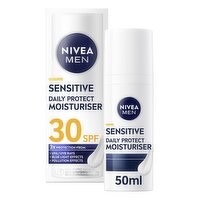 NIVEA MEN Sensitive Daily Protect Moisturiser SPF 30 50ml