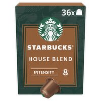 STARBUCKS House Blend by NESPRESSO Coffee Pods, Medium Roast, 187.2g box of 36