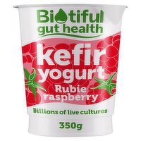 Biotiful Gut Health Kefir Yogurt Rubie Raspberry 350g