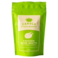 Carol's Stock Market Chicken Bone Broth with Turmeric & Ginger 500ml