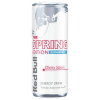 Red Bull The Spring Edition Sugarfree Cherry Sakura Energy Drink 250ml