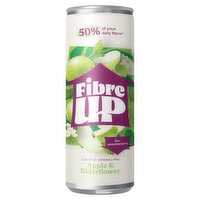 Fibre Up Lightly Sparkling Apple & Elderflower 250ml