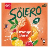 Solero  Ice Cream Sticks Orange Burst 3x 90 ml 