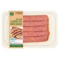 Dunnes Stores Irish Lamb Calabrian Style Dinner Sausages 330g