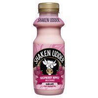 Shaken Udder Raspberry Ripple Milkshake 330ml