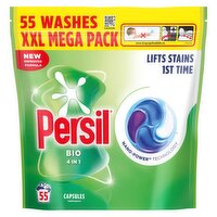 Persil Bio 4 in 1 fast-dissolving laundry capsules, 55 washes