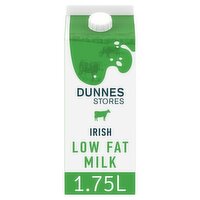 Dunnes Stores Irish Low Fat Milk 1.75L