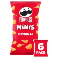 Pringles Minis Original Multipack Crisps 6x20g