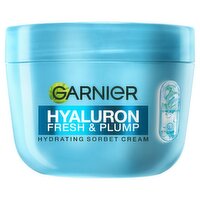 Garnier Hyaluron Fresh & Plump Hydrating Sorbet Cream​, with 4% Hyaluronic Acid & Niacinamide
