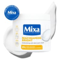 Mixa Niacinamide Bright Body Cream Anti-Dark Spot Moisturizing Body Care, 400ml